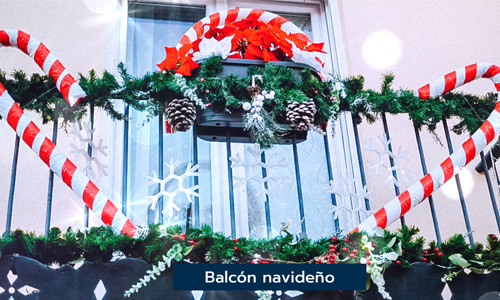 Beca Física Arriesgado Decoración de balcones en Navidad · Guía DIY - Aelca